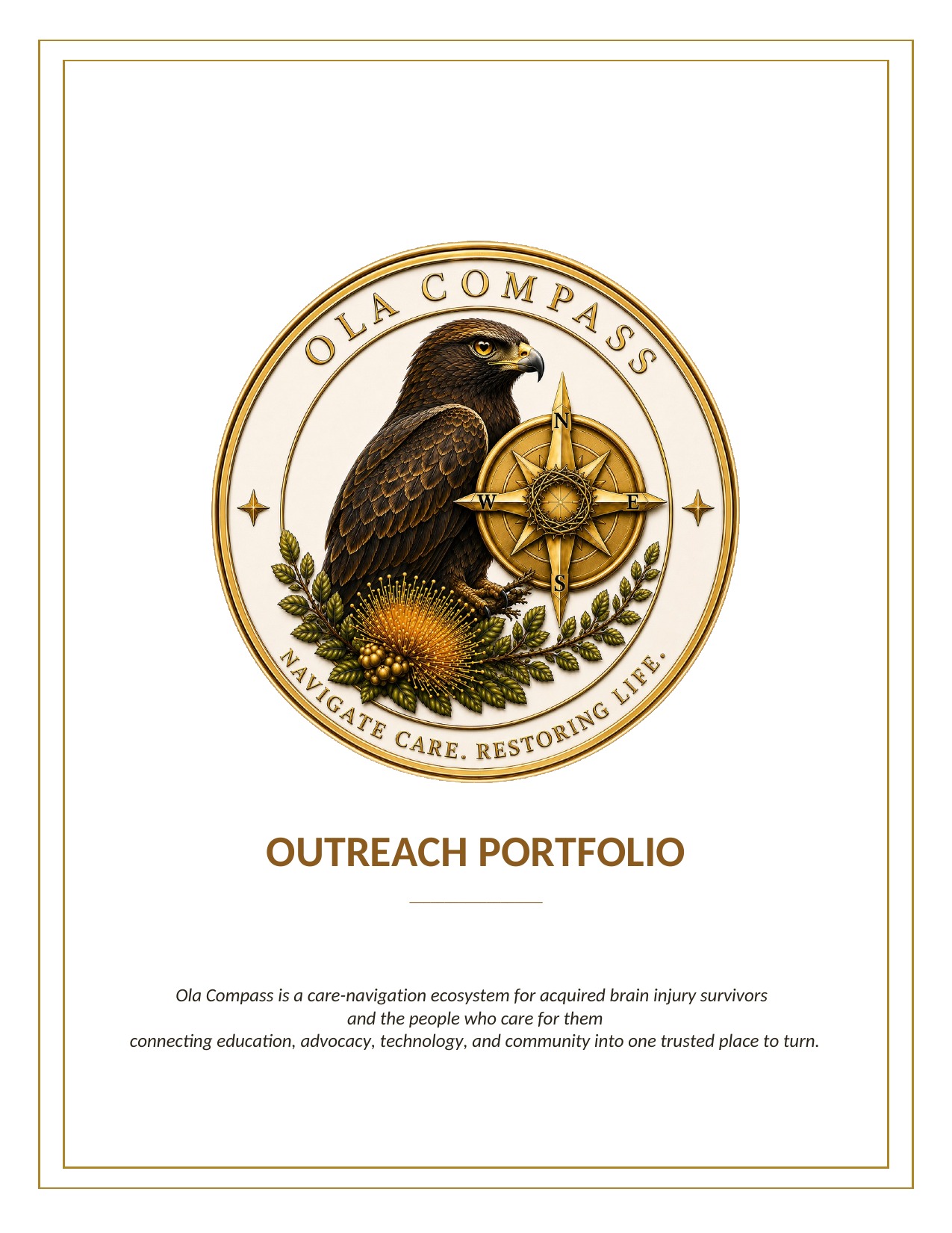 Ola Compass Outreach Portfolio page 1