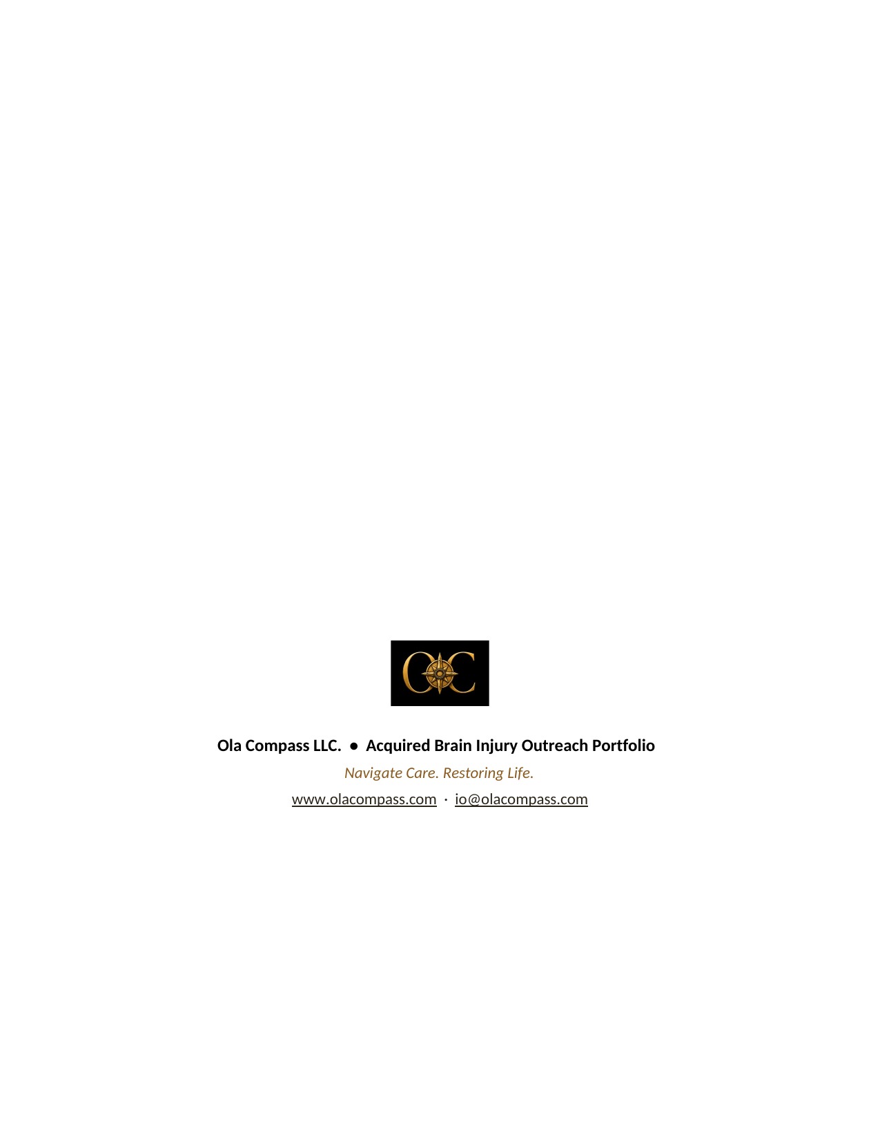 Ola Compass Outreach Portfolio page 14